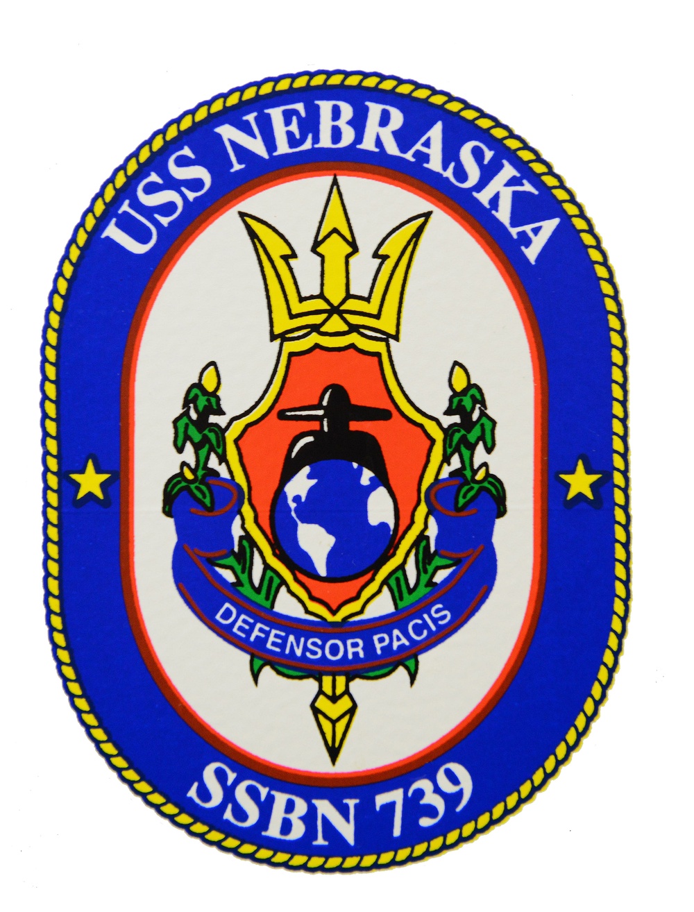 USS Nebraska (SSBN 739) Crest