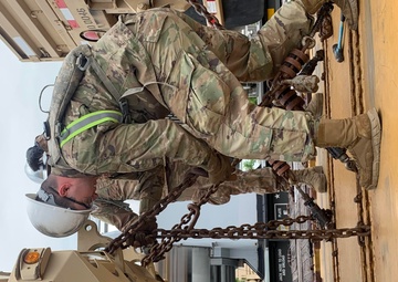 Rail operations prior to deployment