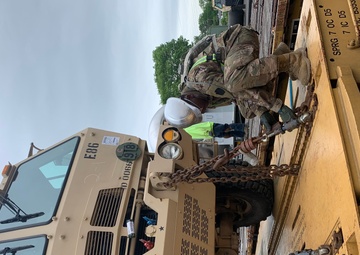 Rail operations prior to deployment