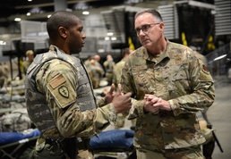 WA Air National Guard Commander visits Airmen providing security assistance