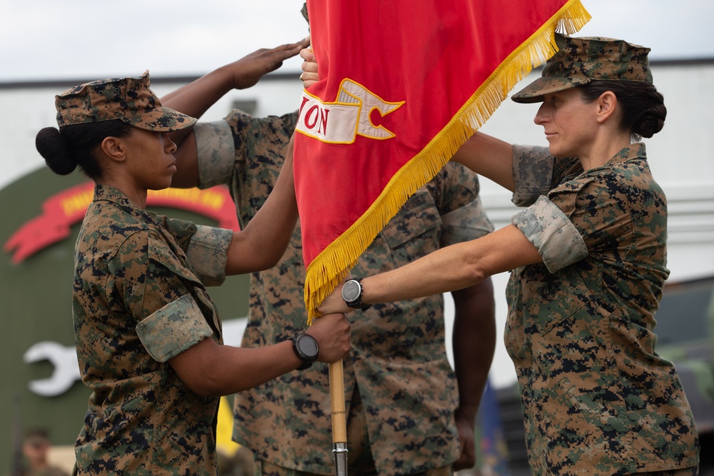 2nd Maintenance Battalion Change of Command