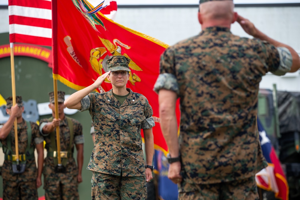 2nd Maintenance Battalion Change of Command