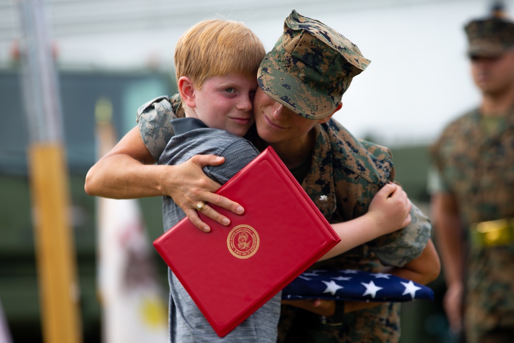 2nd Maintenance Battalion Change of Command