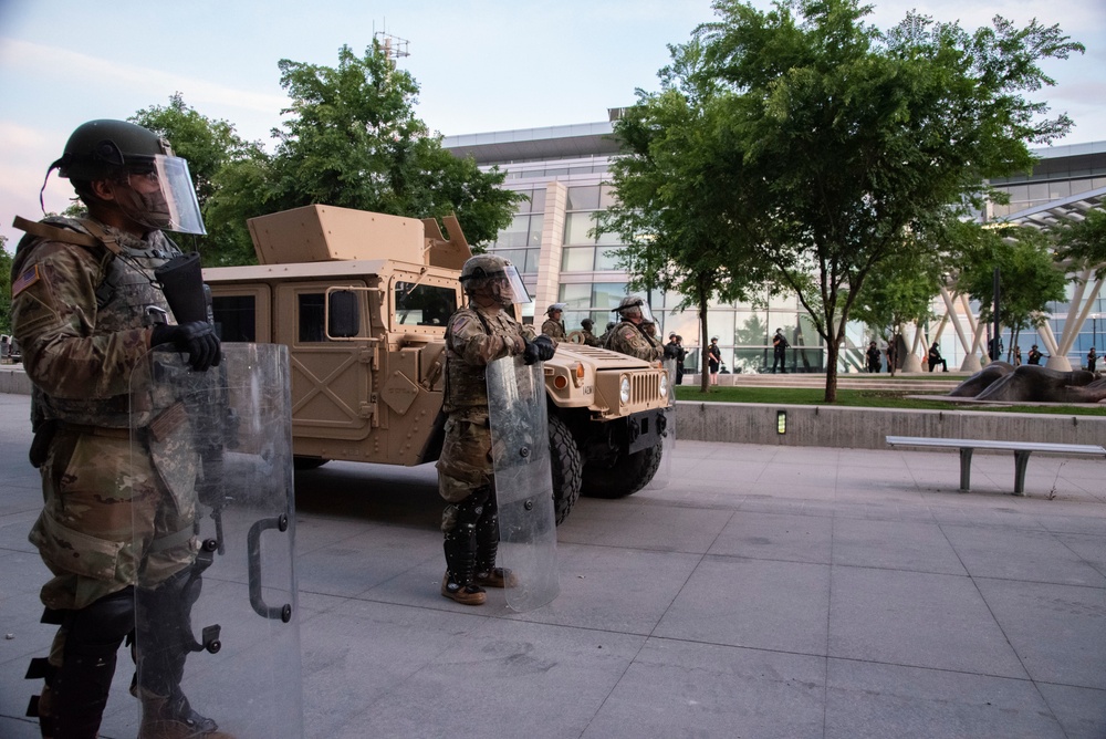 Utah National Guard supports civil authorities during protests