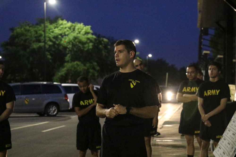 1st Cav Troopers Rise to the Challenge