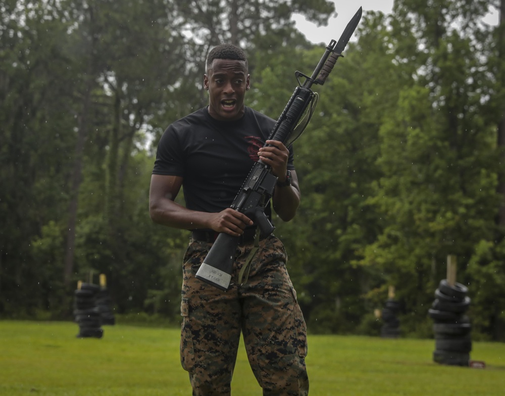 Oscar 1 Bayonet Assault Course and Body Sparring