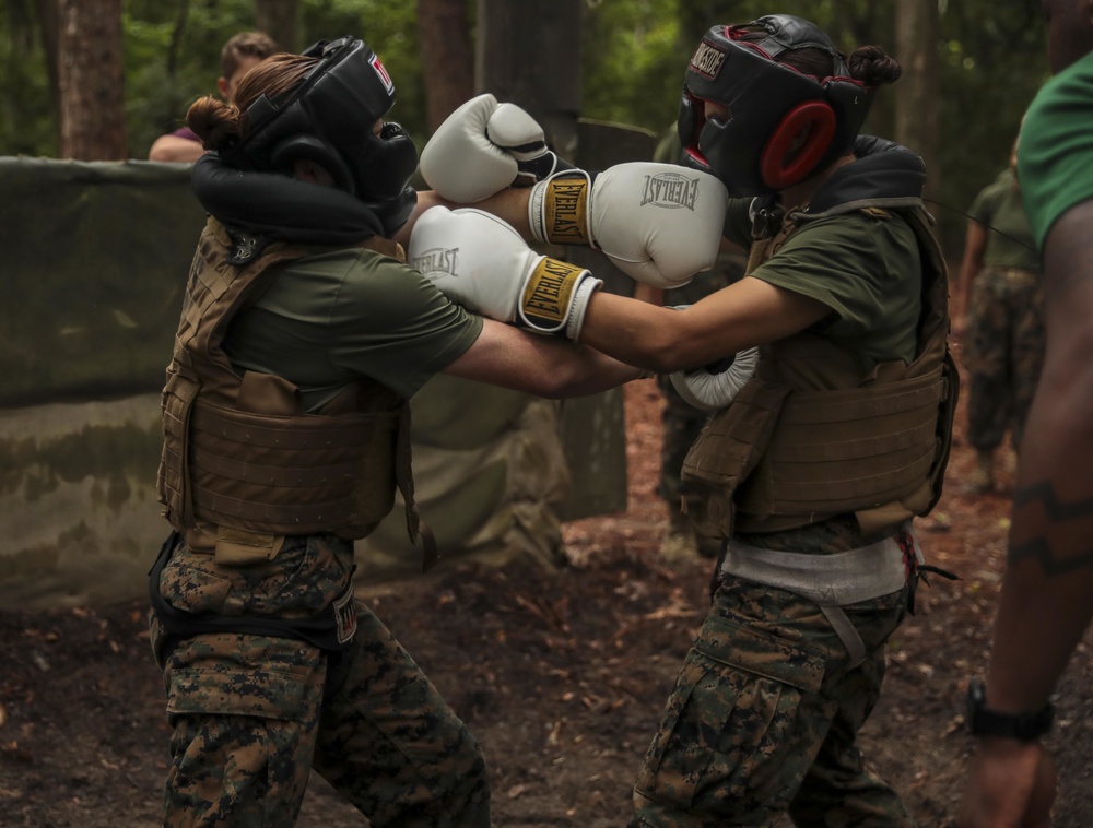 Oscar 1 Bayonet Assault Course and Body Sparring
