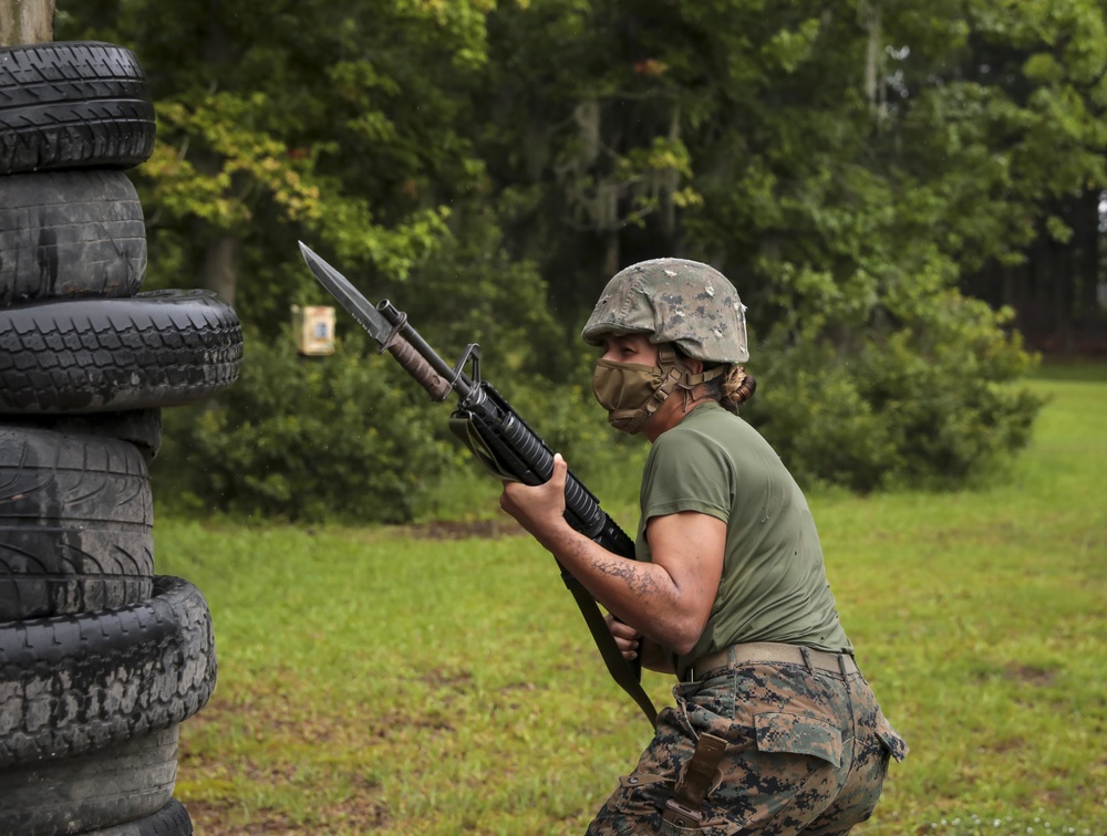 Oscar 1 Bayonet Assault Course and Body Sparring