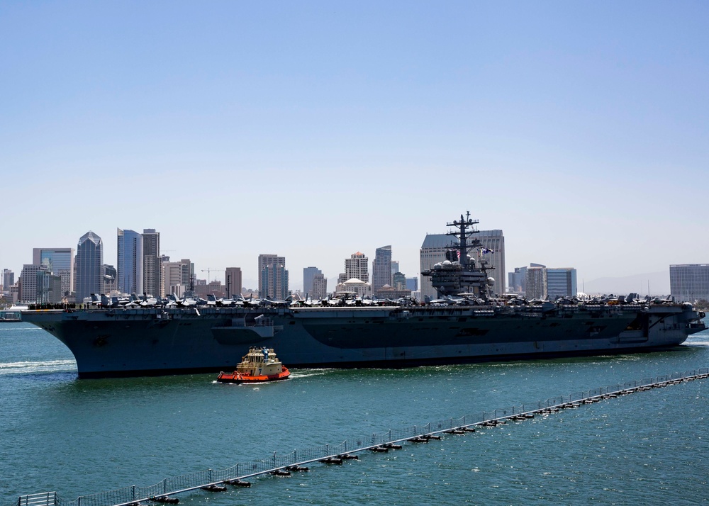 Nimitz Underway