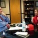 USAID Administrator Mark Green meets with Lucy Meyer of Team Lucy Meyer.