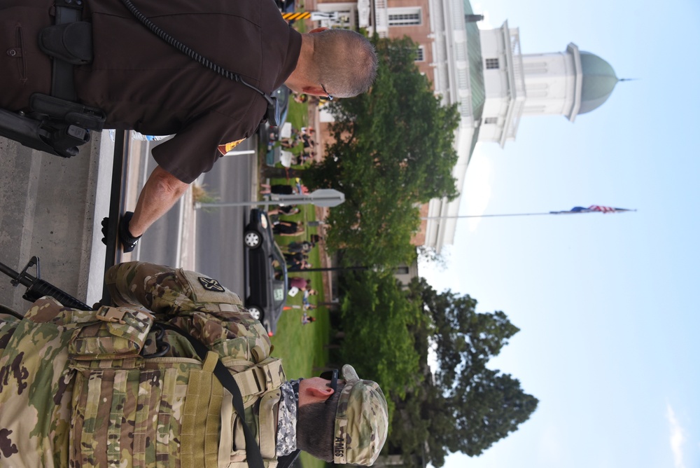 Utah National Guard supports civil authorities during protests