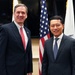 USAID Administrator Mark Green with the Laos Minister of Foreign Affairs Saleumxay Kommasith
