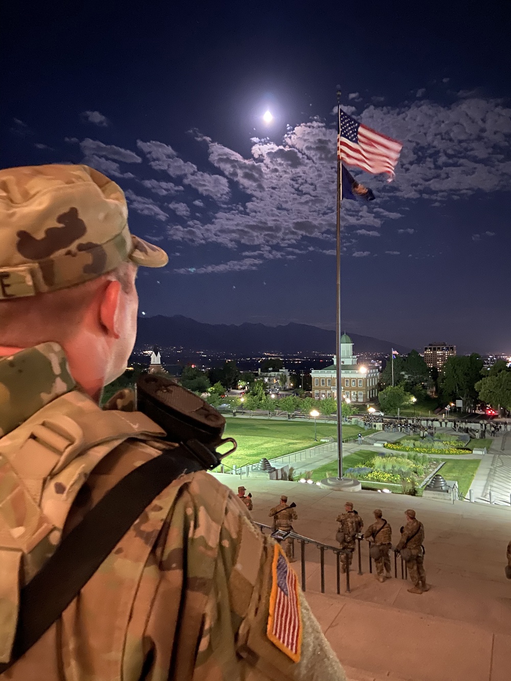 Utah National Guard supports civil authorities during protests