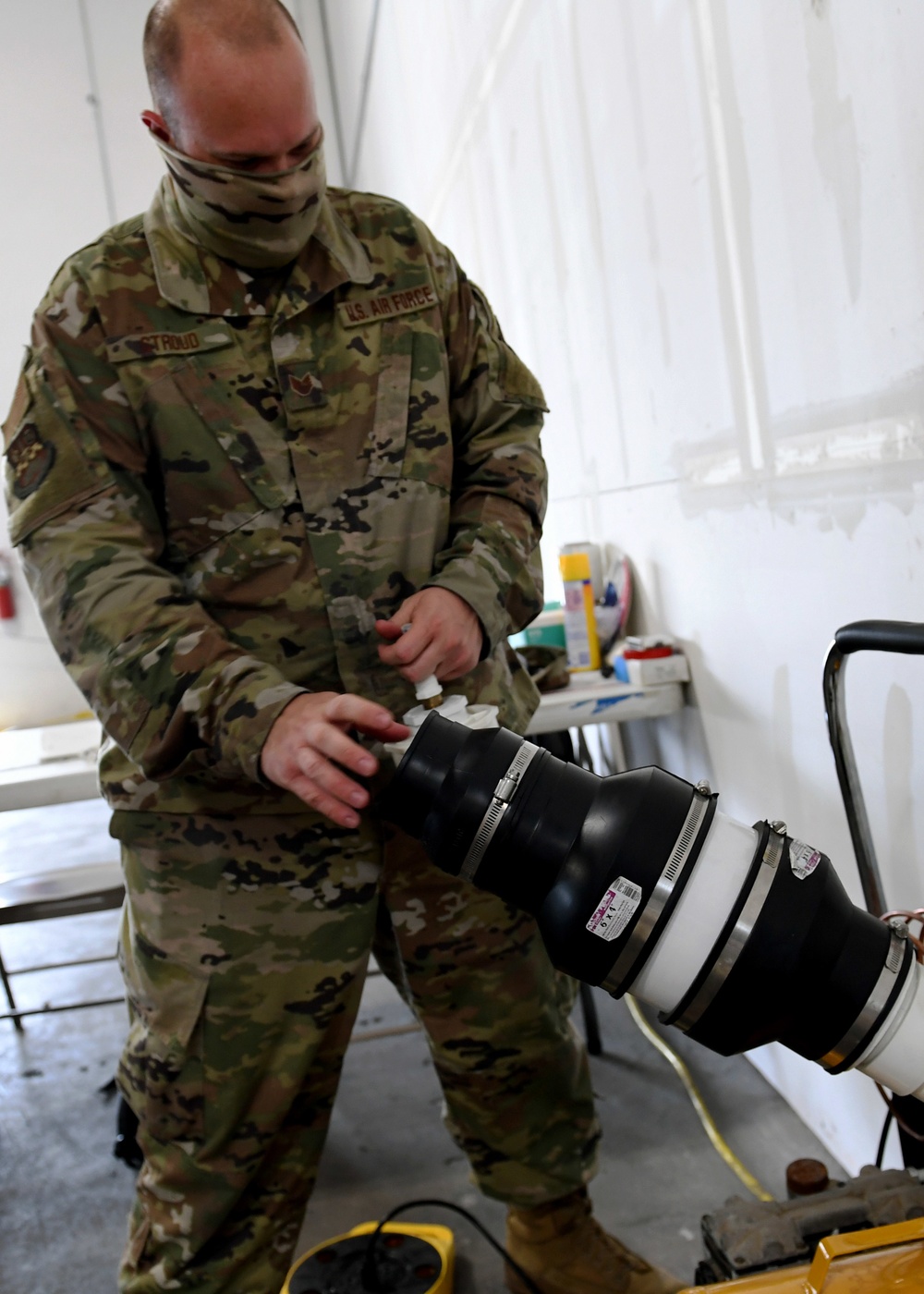 149th Fighter Wing leadership checks on Airmen deployed for COVID-19 response