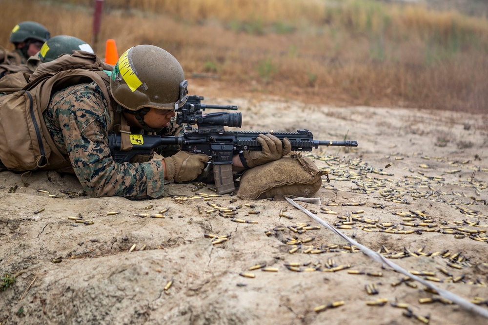 DVIDS Images ITB Marines fire infantry automatic rifles [Image 6 of 6]