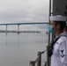 USS Princeton departs San Diego