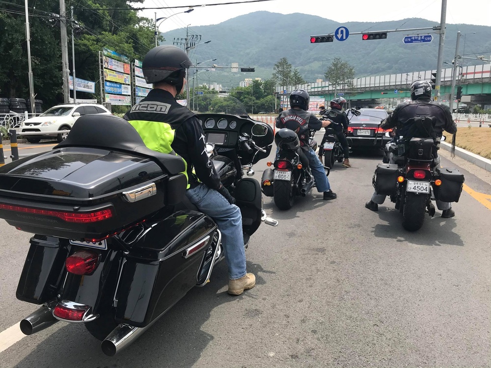 19th Expeditionary Sustainment Command's Motorcycle Mentorship Program Safety Ride