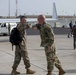 U.S. Army Gen. Townsend, commander, AFRICOM, arrives at Camp Lemonnier, Djibouti.