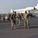 U.S. Army Gen. Townsend, commander, AFRICOM, arrives at Camp Lemonnier, Djibouti.