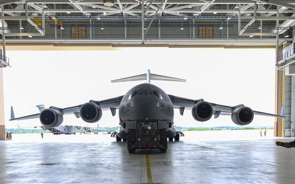 New hangar, new home