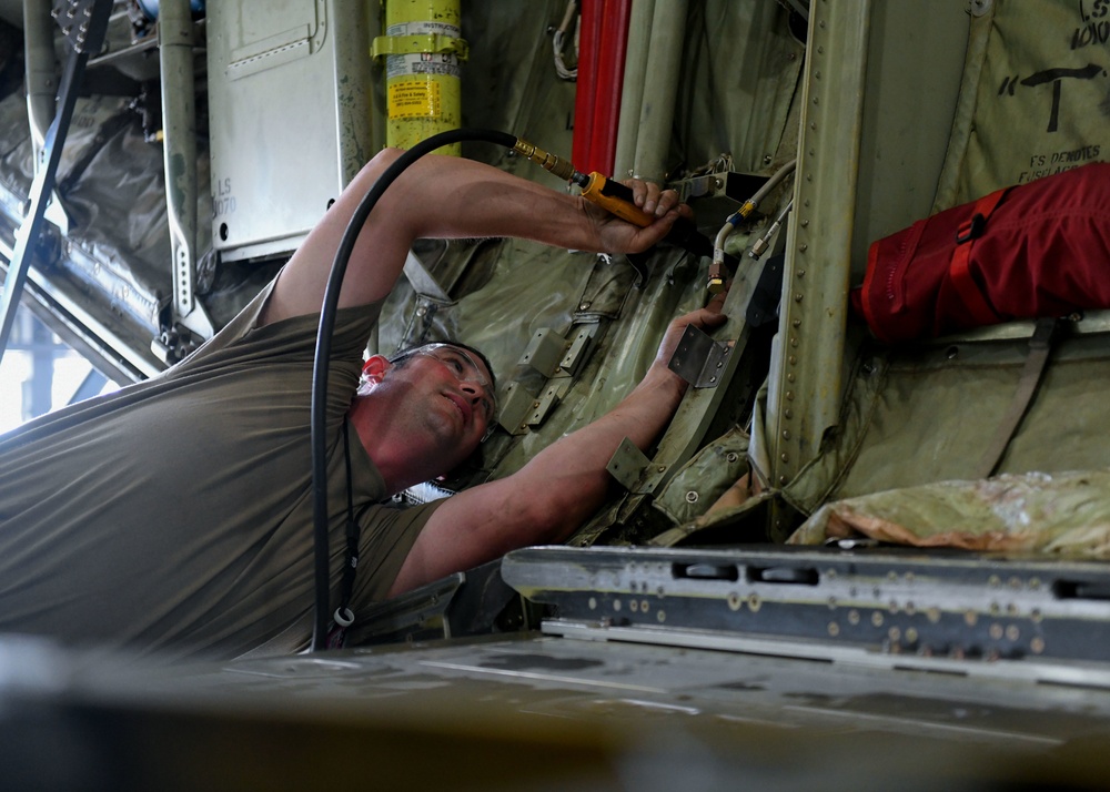 LRAFB Airman sparks 3D printed innovation for C-130 fleet