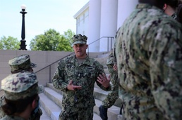 Master Chief Petty Officer of The Navy Visits Naval Medical Center Portsmouth