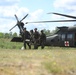 3rd CAB Soldiers conduct medical evacuation training with Polish Allies