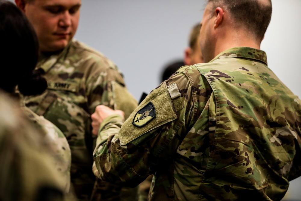 Alabama National Guard Patches New 142nd Military Police Brigade