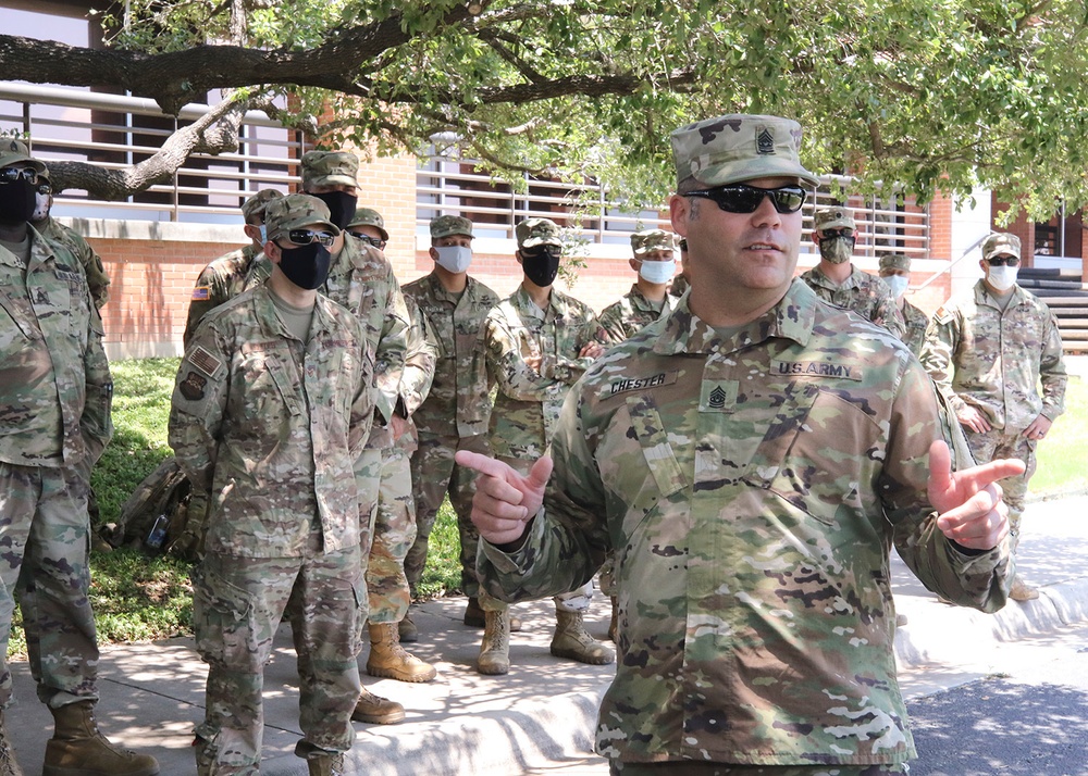 Joint Task Force 176 leadership visits Task Force San Antonio