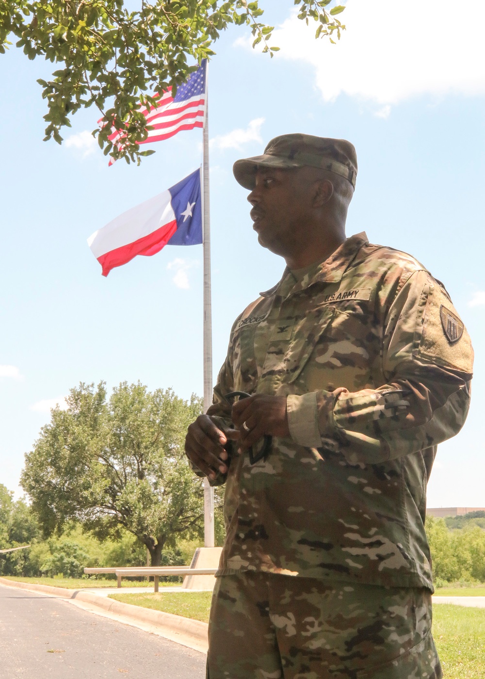 Joint Task Force 176 leadership visits Task Force San Antonio