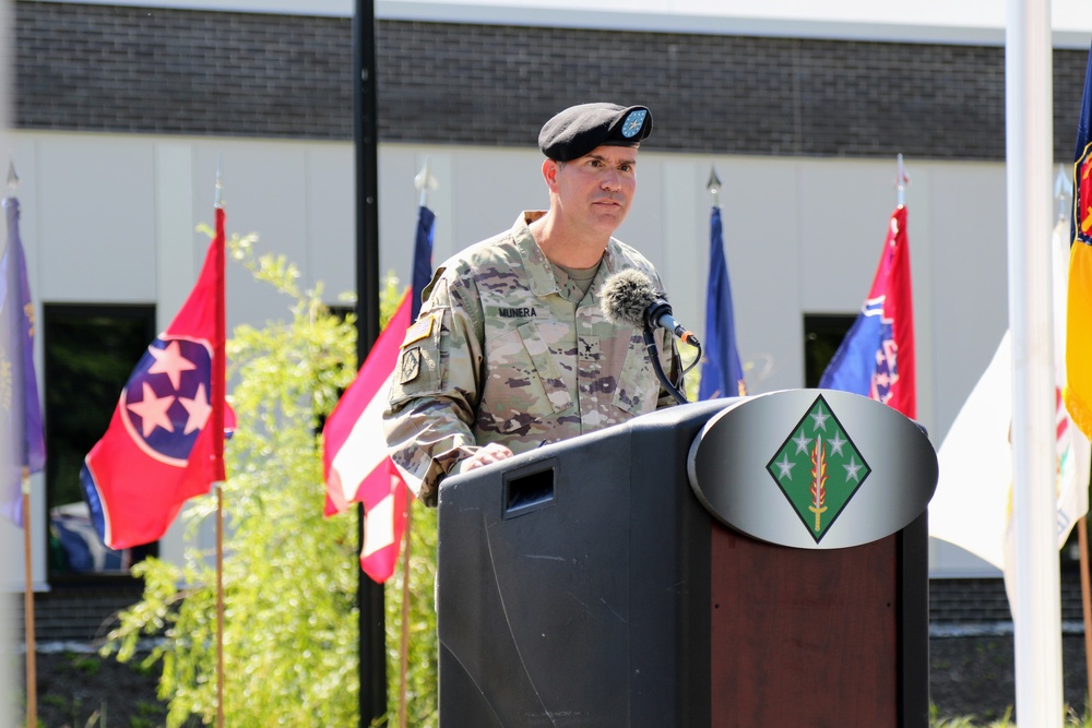 Munera takes command of Army’s sole EOD, CBRN integrated command
