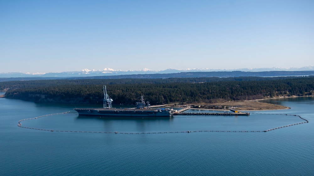 USS Nimitz visits Naval Magazine Indian Island