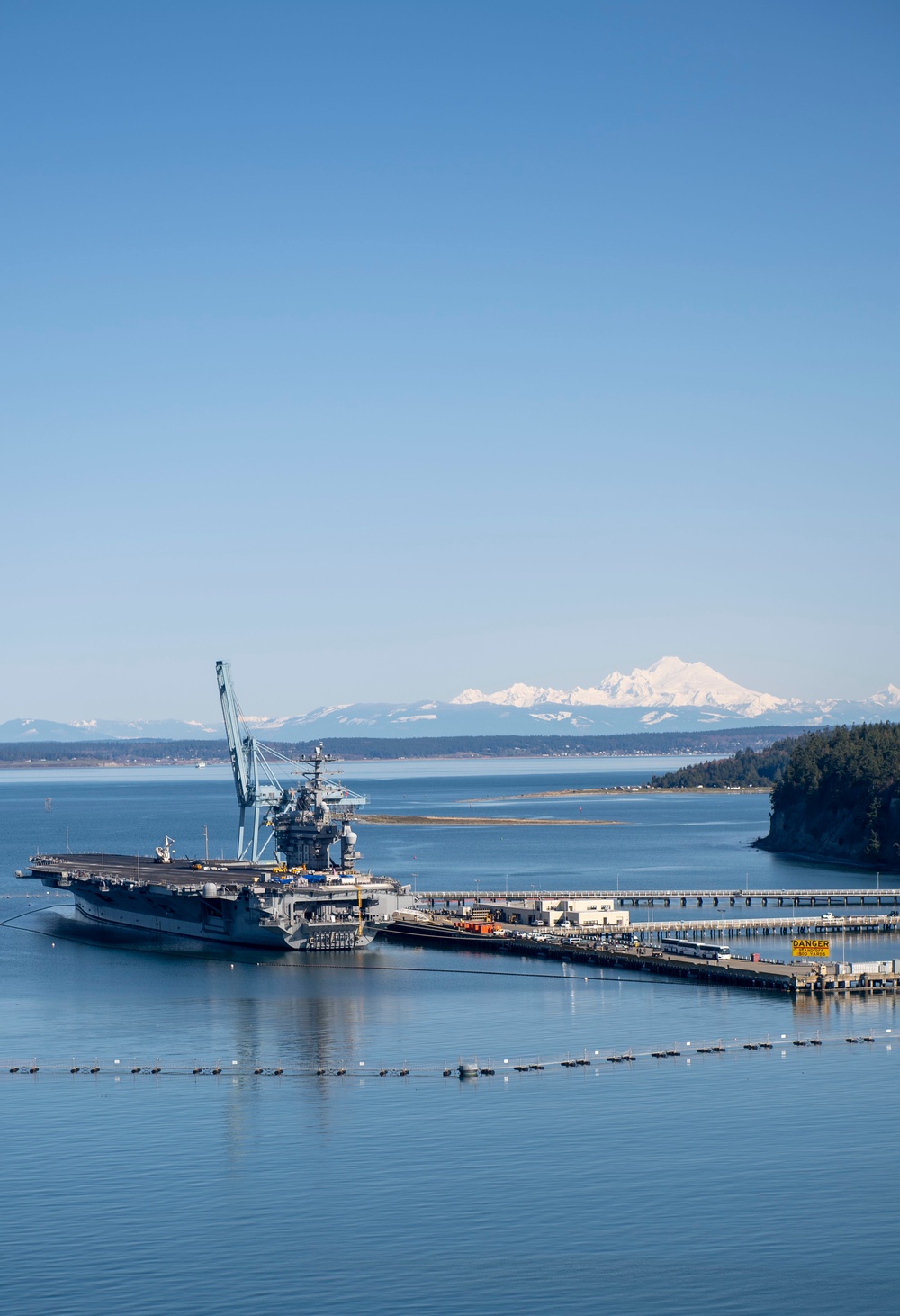 USS Nimitz visits Naval Magazine Indian Island