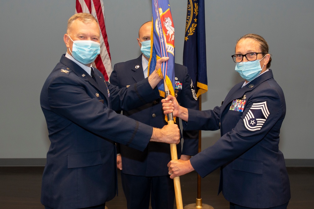 157th Air Refueling Wing Command Chief assumes authority