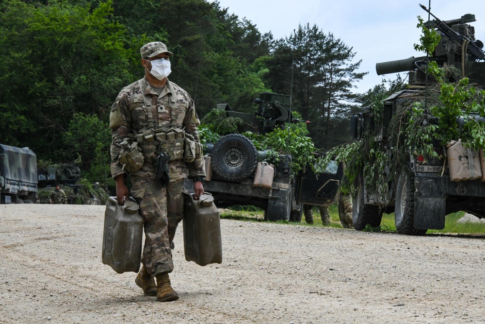 1-91 CAV training at HTA