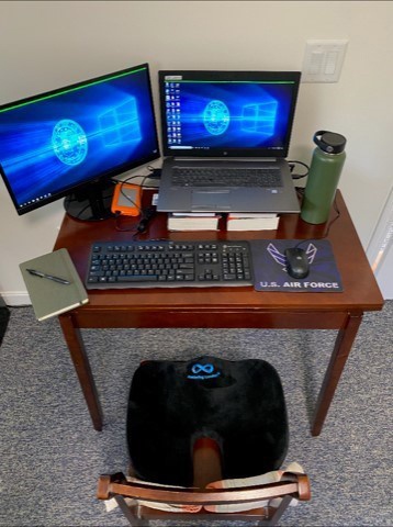Ergonomics of working from home