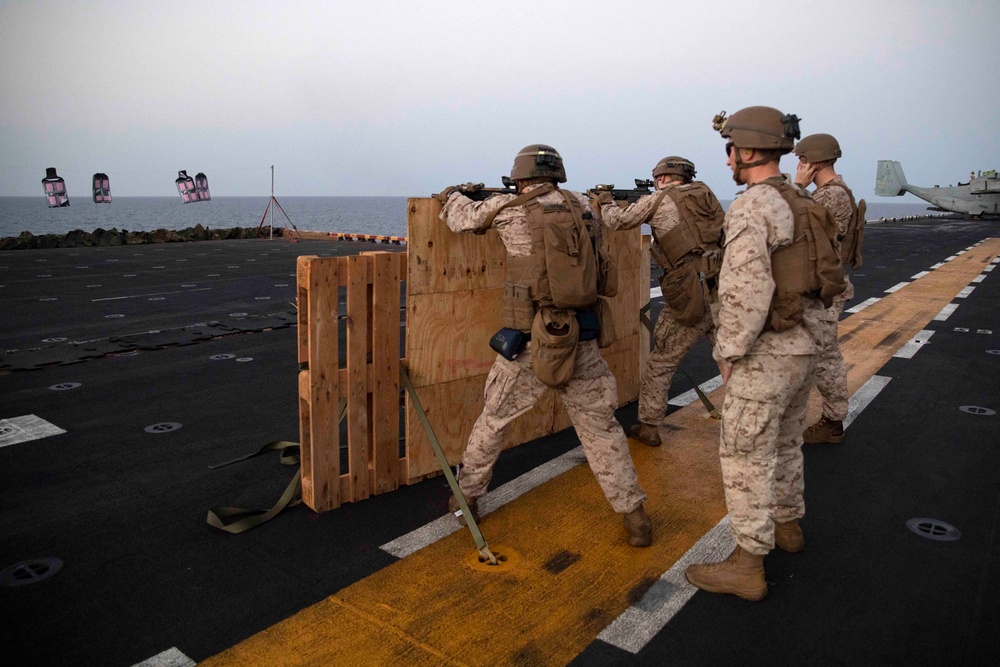 USS Bataan (LHD 5) Gun Shoot