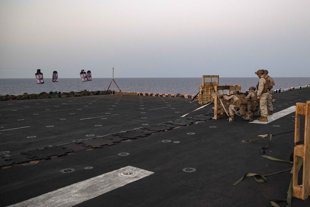 USS Bataan (LHD 5) Gun Shoot