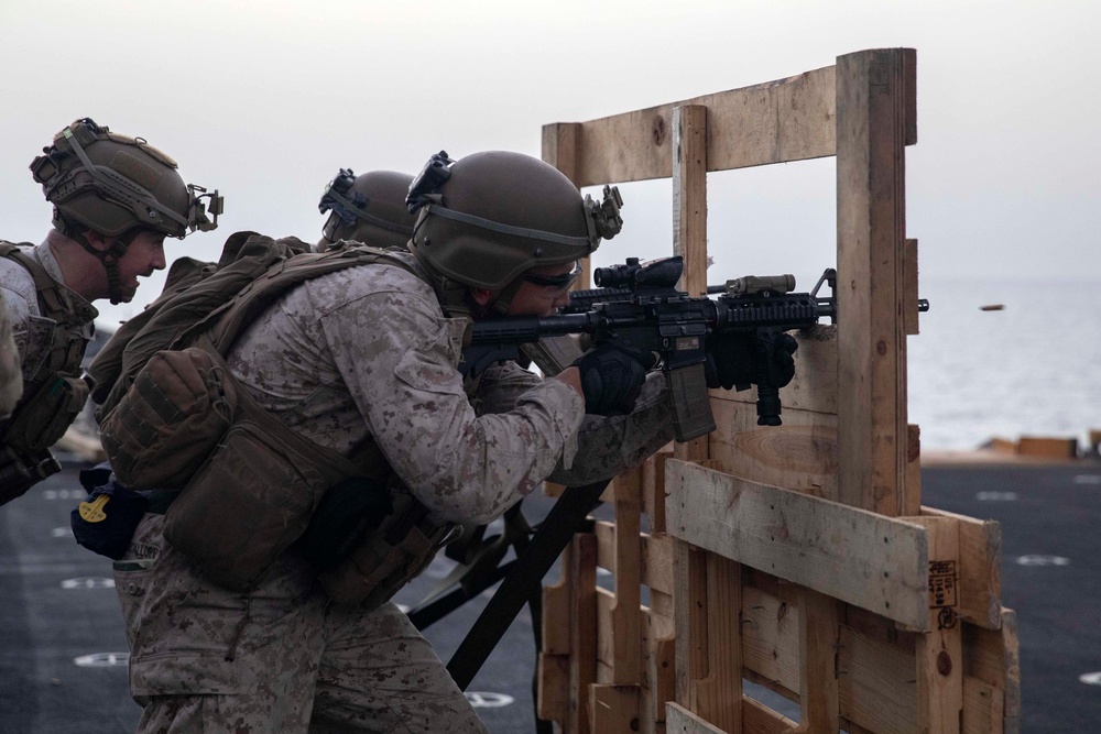 USS Bataan (LHD 5) Gun Shoot