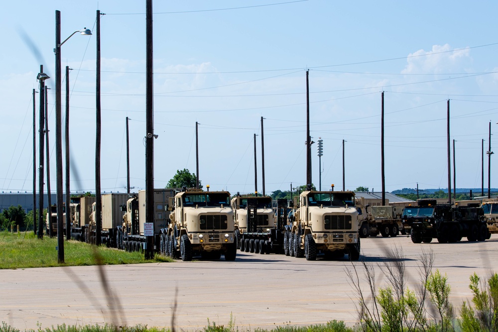 DEFENDER-Europe 2020 Equipment Returns to Fort Hood