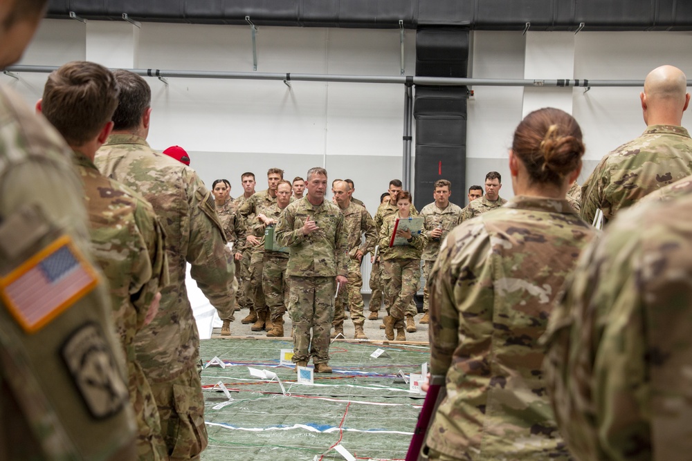 Combined Arms Rehearsal in preparation for Exercise Allied Spirit