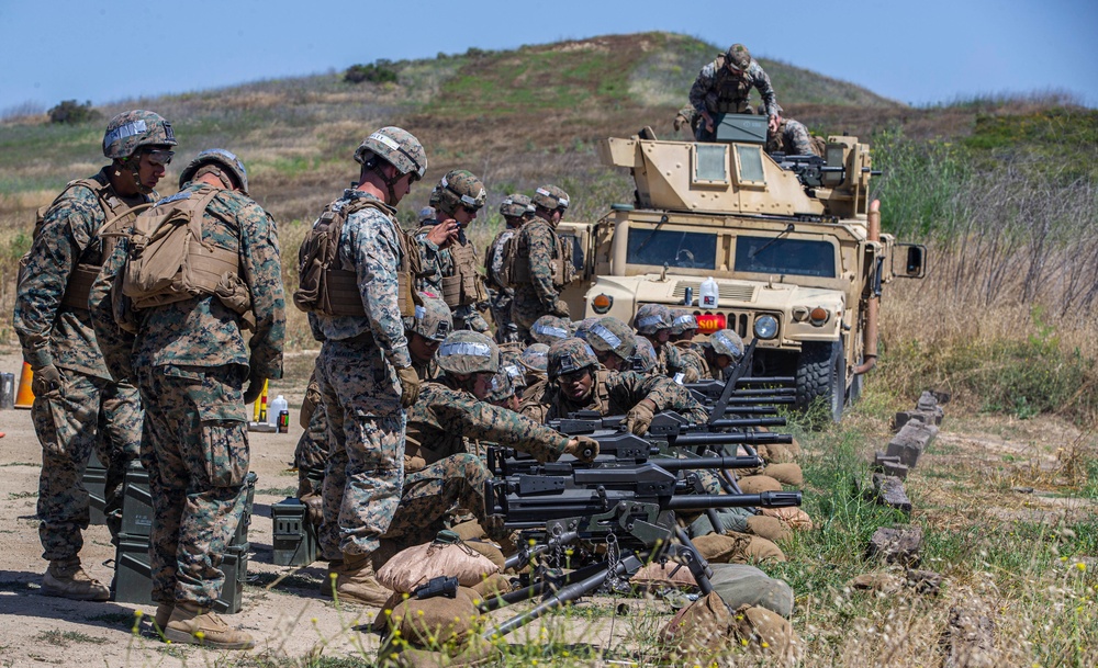 Infantry Training Battalion lights up targets with heavy fire