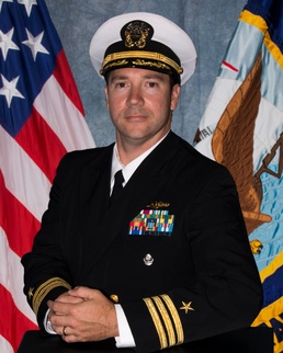 USS Alabama Blue Welcomes New CO