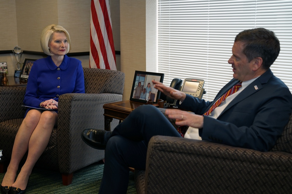 USAID Administrator Mark Green meets with United States Ambassador to the Holy See Callista Gingrich