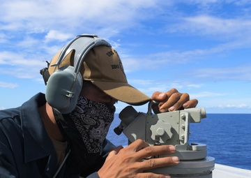 USS Chafee Operates Underway in the Pacific
