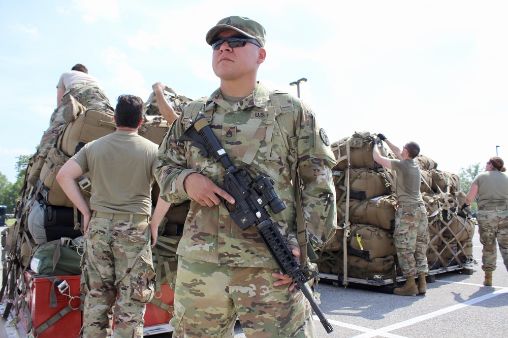 Tennessee National Guard departs Joint Base Andrews following civil unrest mission