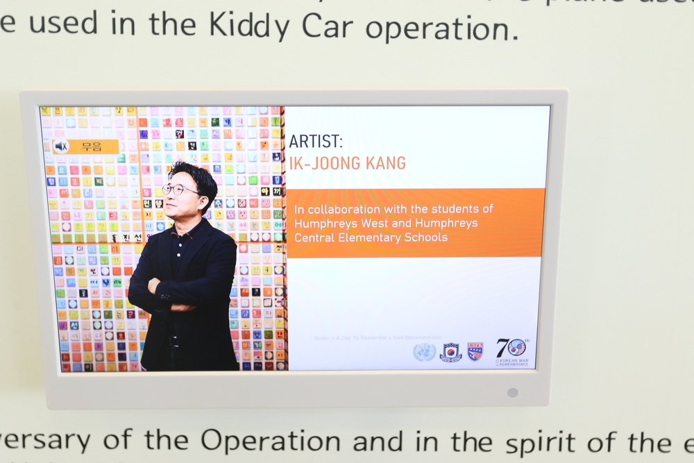 Art display commemorates 70 years since Operation Kiddy Car