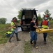 Engineers Measure Depth of New River Channel Following Michigan Dam Failure