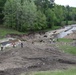 Engineers Inspect Failed Forest Lake Spillway Following Michigan Flooding