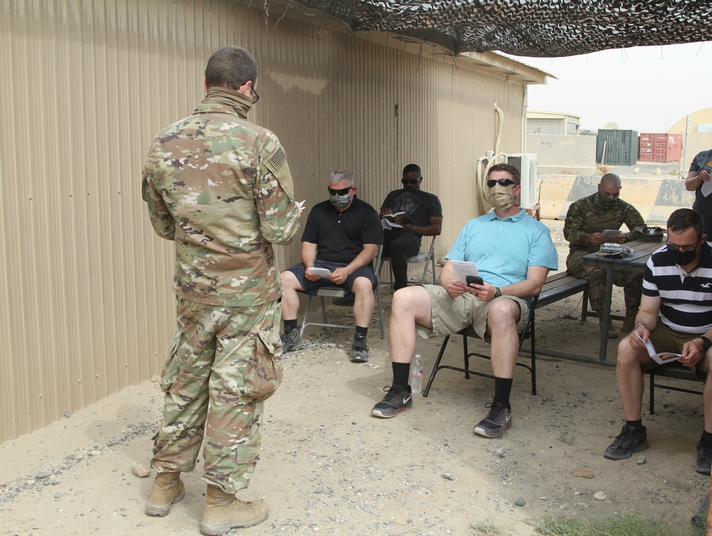 Spartan Chaplains Maintain Morale and Faith in spite of COVID-19